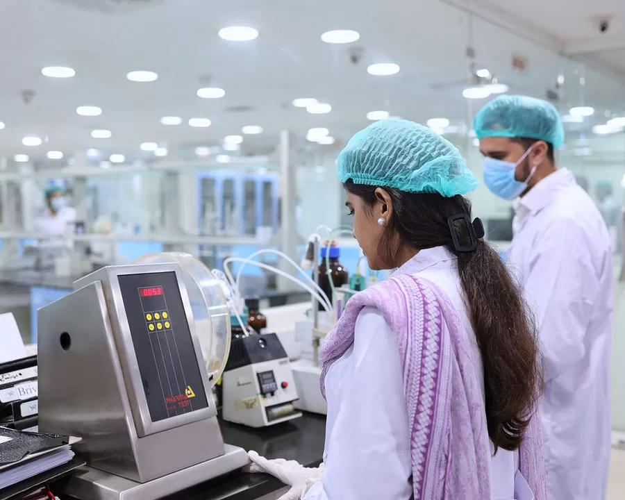 Quality control laboratory analysts